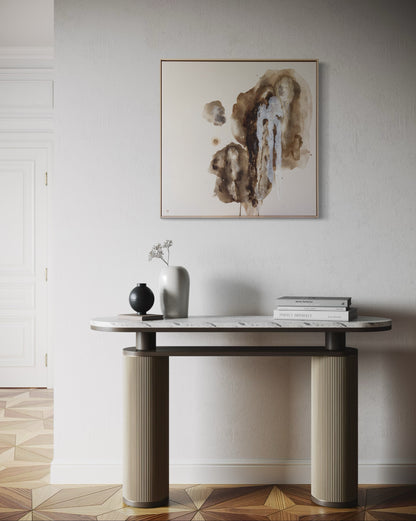 SUMI BLACK KUROGAKI GLAZING IN KINTSUGI FRAME