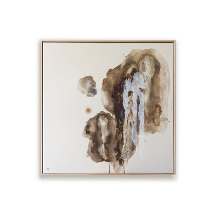 SUMI BLACK KUROGAKI GLAZING IN KINTSUGI FRAME